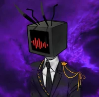Dark Tv robot 