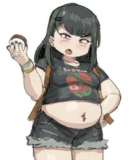 Chubby Goth Girl