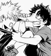 Deku y Bakugo 