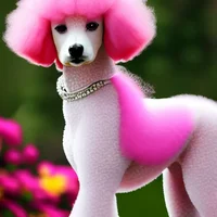 Miax the poodle