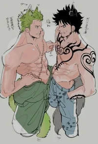 Law and zoro Cats