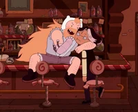 Adult finn and Simon