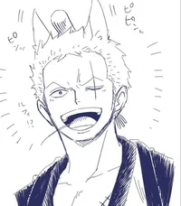 Hug wolf Zoro