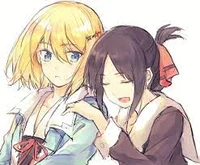 Kaguya and Hayasaka