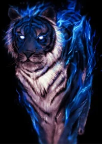 blue tiger
