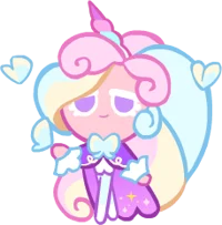 Cream Unicorn Cookie