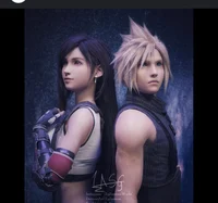 Cloud and Tifa
