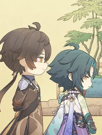 Zhongli And Xiao