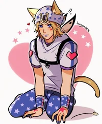 Johnny joestar neko