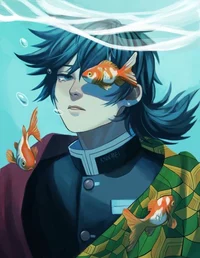 Giyuu- Pulled to bed