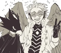 Tokoyami and Hawks