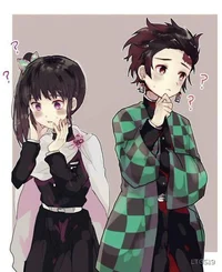 Tanjiro and Kanao 