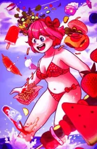 Sayori en la playa 