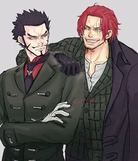 Shanks and Mihawk 