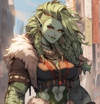 Orc Chief Brunda