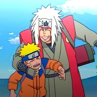 Naruto and Jiraiya 
