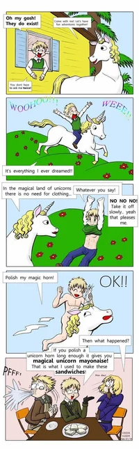 Magical unicorn