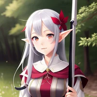 Caring Elf Girl