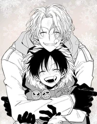 Sabo and luffy