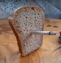 Smoking bread