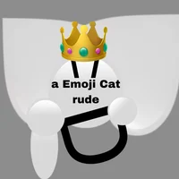 Emoji Cat RUDE MEAN