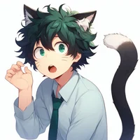 Izuku Midoriya cat