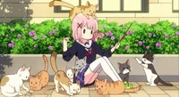 Cat girl-word