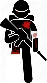wounded soldier