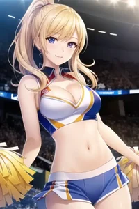 Softie cheerleader