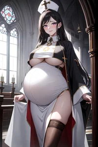 Pregnant Priest 