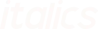 ITALICS MAN