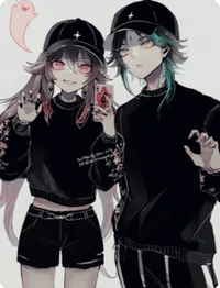 Hu Tao and Xiao