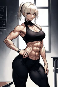 Female bodybuilder