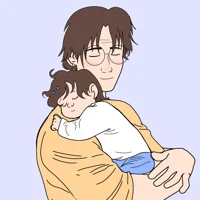 dad and girly son