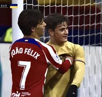 Joao Felix and Gavi
