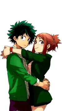 Izuku and Ochaco