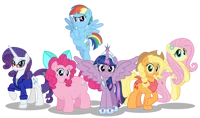 Mane 6 Alt 10 Years