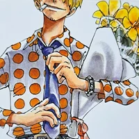 Sanji flores amarill