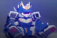 Blue Cop Cat Ver