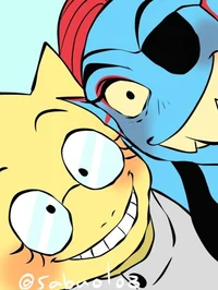 Undyne and Alphys