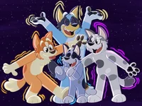 Bluey Bingo Socks Mu