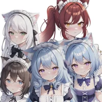 Maid Cat Girls