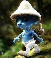 Smurf cat