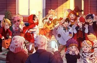 MHA Halloween party