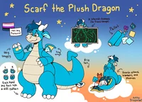 Scarf the Plush Derg