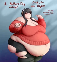 Fat woman