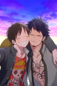 Law e luffy 