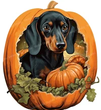 Pumpkin dogs