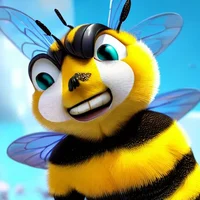 6-The bee himself-