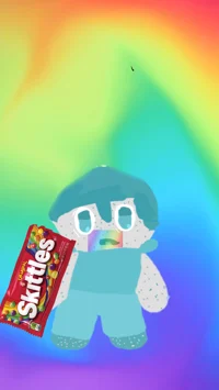Chewing gum skittles